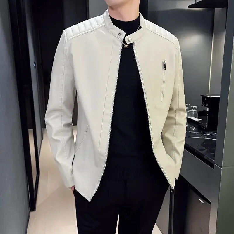 Adrian™ | Elegáns bőrdzseki