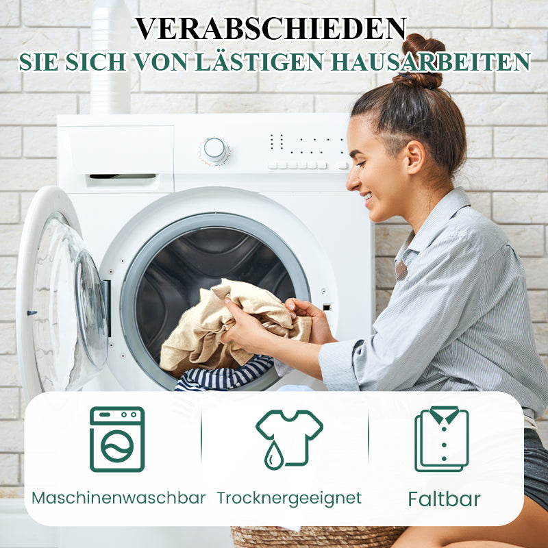 Gestrickte Patchwork-Pufferjacke für Damen